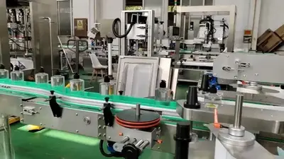 Vorder- & Rückseitenetikettiermaschine für Rundflaschen