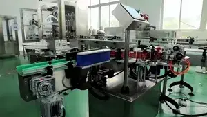 Automatische Rundflaschen-Etikettiermaschine