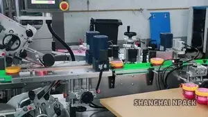 Automatische Oberseiten-Etikettiermaschine