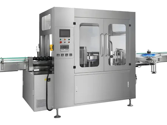 Automatische Heißklebe-Etikettiermaschine