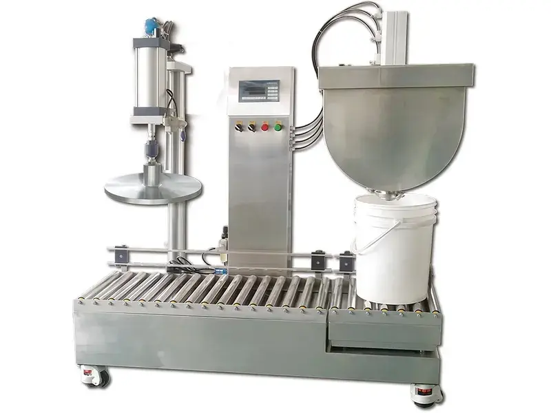 Gewichtsdosier-Abfüllmaschine