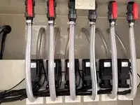 Drehkolbenpumpen-Abfüllmaschine