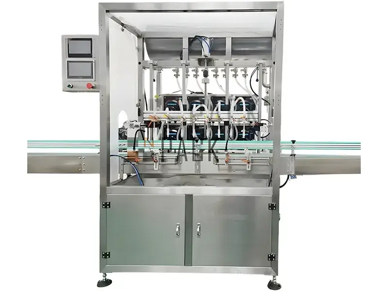 Drehkolbenpumpen-Abfüllmaschine