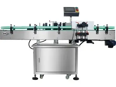 Automatische Rundflaschen-Etikettiermaschine